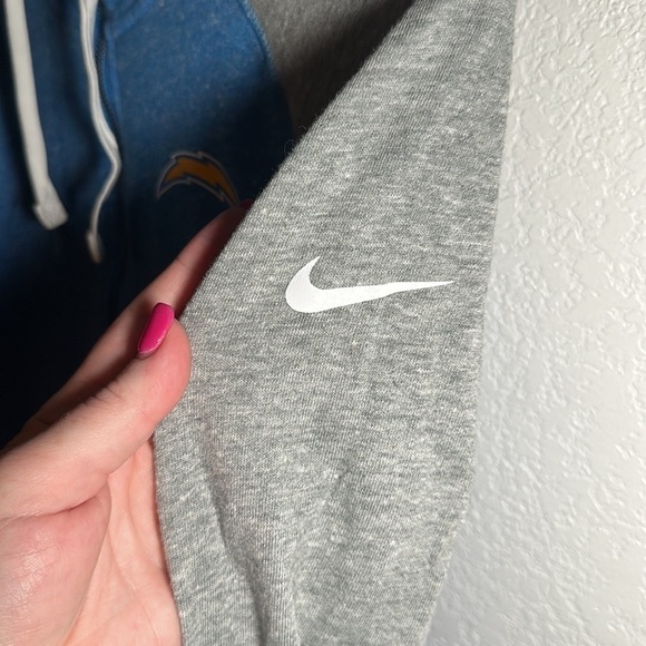 Nike NFL Los Angeles Chargers Full Zip Hoodie Size Small - Picture 2 of 6